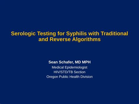 serological test for syphilis soft tissue sarcoma|nontreponemal testing for syphilis.